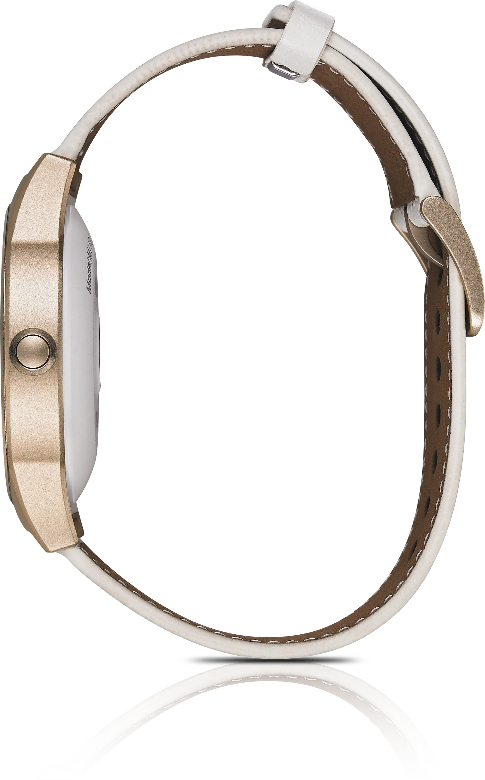 TCL MOVETIME Smart Watch Leder/TPU, Universal, Weiß