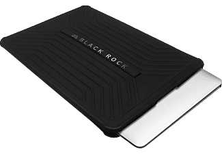 BLACK ROCK Bumper Proetection Notebooktasche Sleeve für Universal Thermoplastisches Polyurethan/Ethylen-Vinylacetat-Copolymer, Schwarz