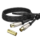 Antennenkabel Koax-Stecker - Koax-Kupplung, 10 m (00179238)