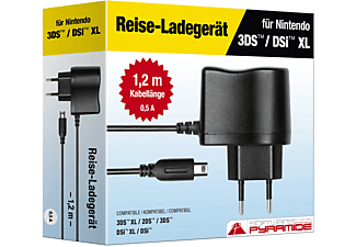 AK-TRONIC 3DS 97002 CHARGER - Ladegerät für Nintendo (Schwarz)