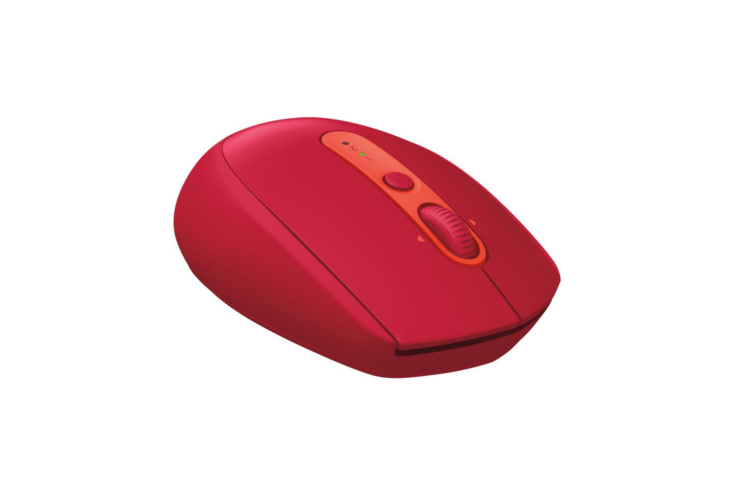 LOGITECH M590 Multi-Device Silent Funkmaus, Rot