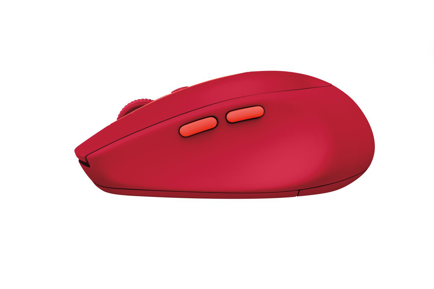 LOGITECH M590 Multi-Device Silent Funkmaus, Rot