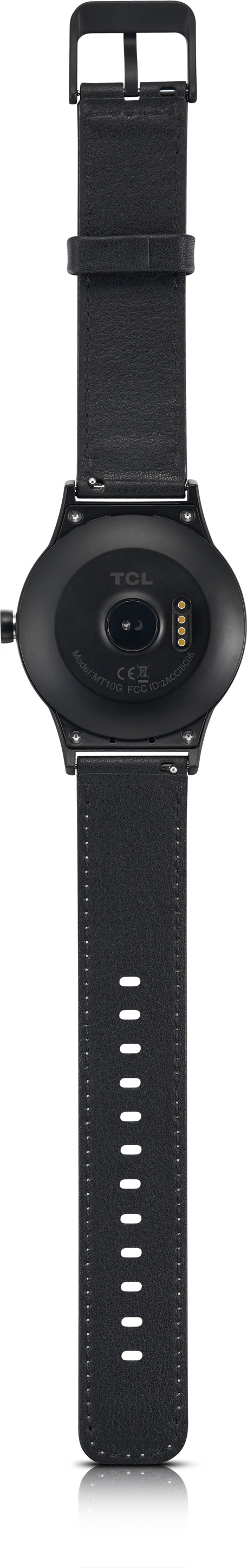 TCL Movetime Smart Watch Leder/TPU, Universal, Schwarz