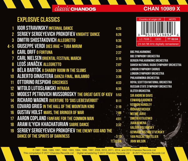 Various Artits - Explosive Classics   - (CD)