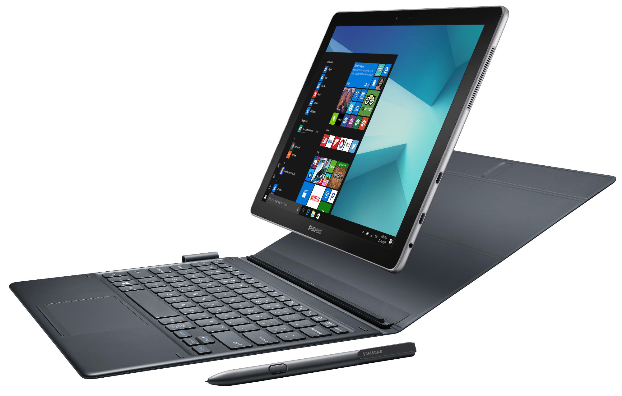 SAMSUNG Galaxy Book 10.6 Wi-Fi - 10,6 Zoll - Intel® Core™ m3 m3-7Y30 - 4 GB - 64 GB - Intel® HD 610 - Windows 10 Home (64 Bit)
