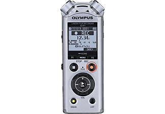 OLYMPUS LS-P1 digitális hangrögzítő, lineáris PCM, 4GB, ezüst (V414141SE000)