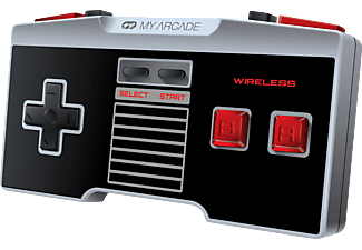 DREAMGEAR My Arcade Wireless Game Pad for NES Classic - Gamepad (Schwarz)