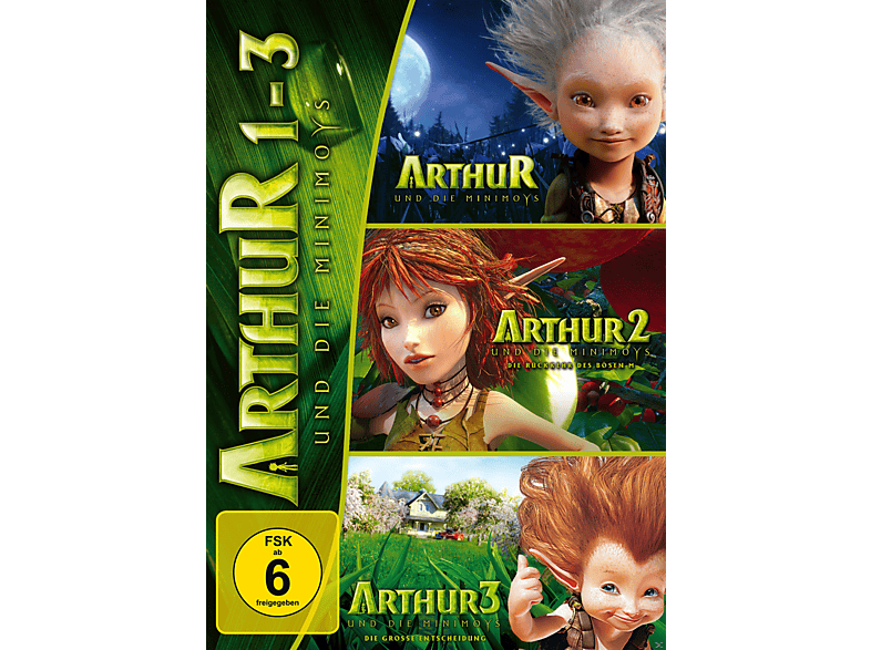 Arthur und die Minimoys 1-3 DVD (FSK: 6)