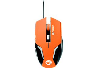 NACON nacon GM-105 - Arancione - Mouse gaming, cablato, 2400 dpi, Arancione