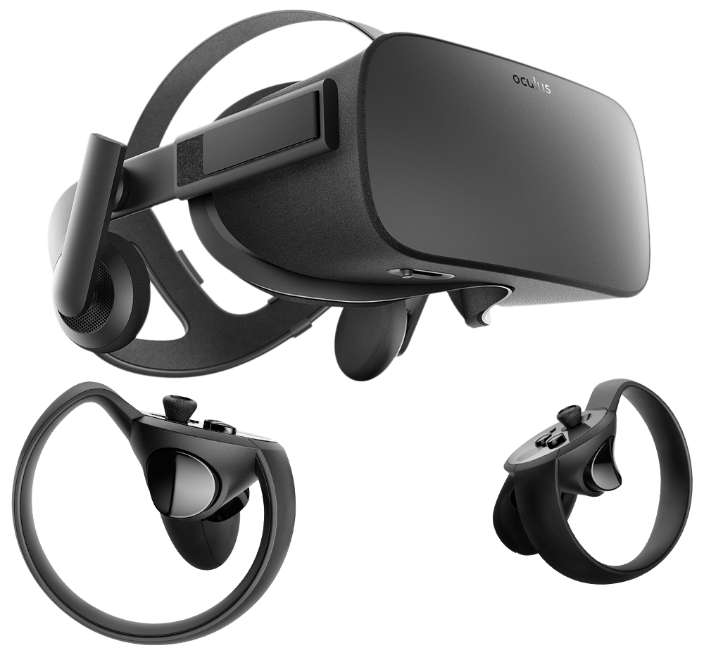OCULUS Rift Virtual Reality Headset + Touch Motion-Controller Virtual Reality Brille