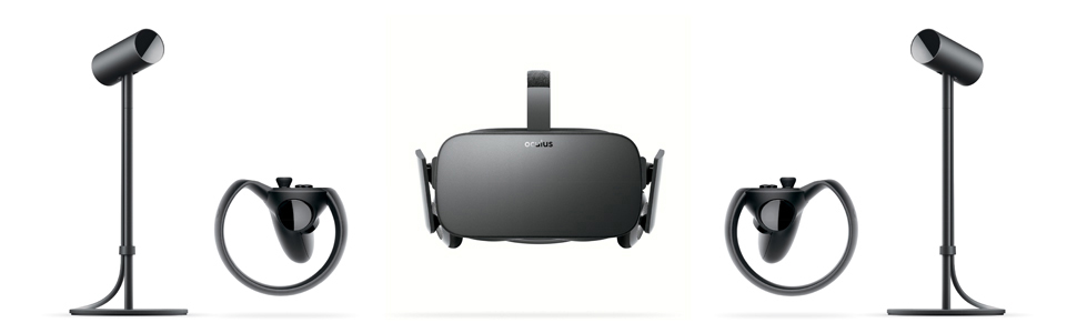 OCULUS Rift Virtual Reality Headset + Touch Motion-Controller Virtual Reality Brille
