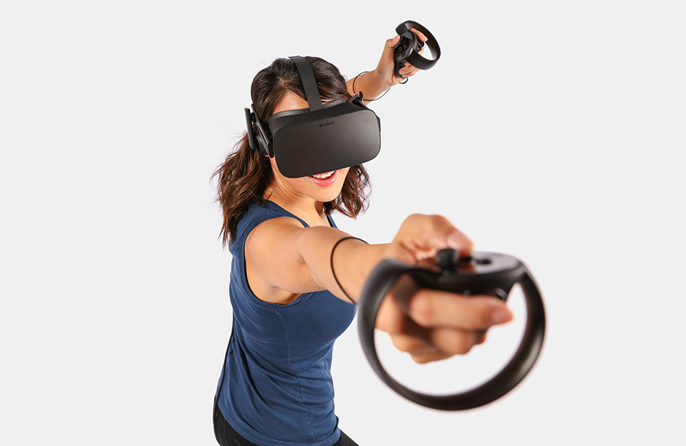 OCULUS Rift Virtual Reality Headset + Touch Motion-Controller Virtual Reality Brille