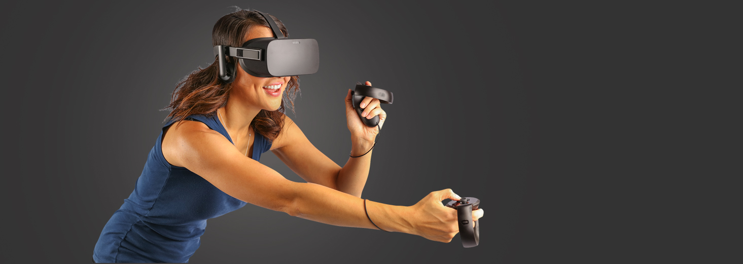 OCULUS Rift Virtual Reality Headset + Touch Motion-Controller Virtual Reality Brille