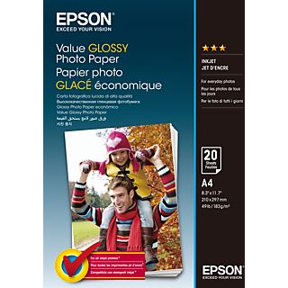 EPSON S400035 VALUE A4 183GR 20S -  (Weiss)