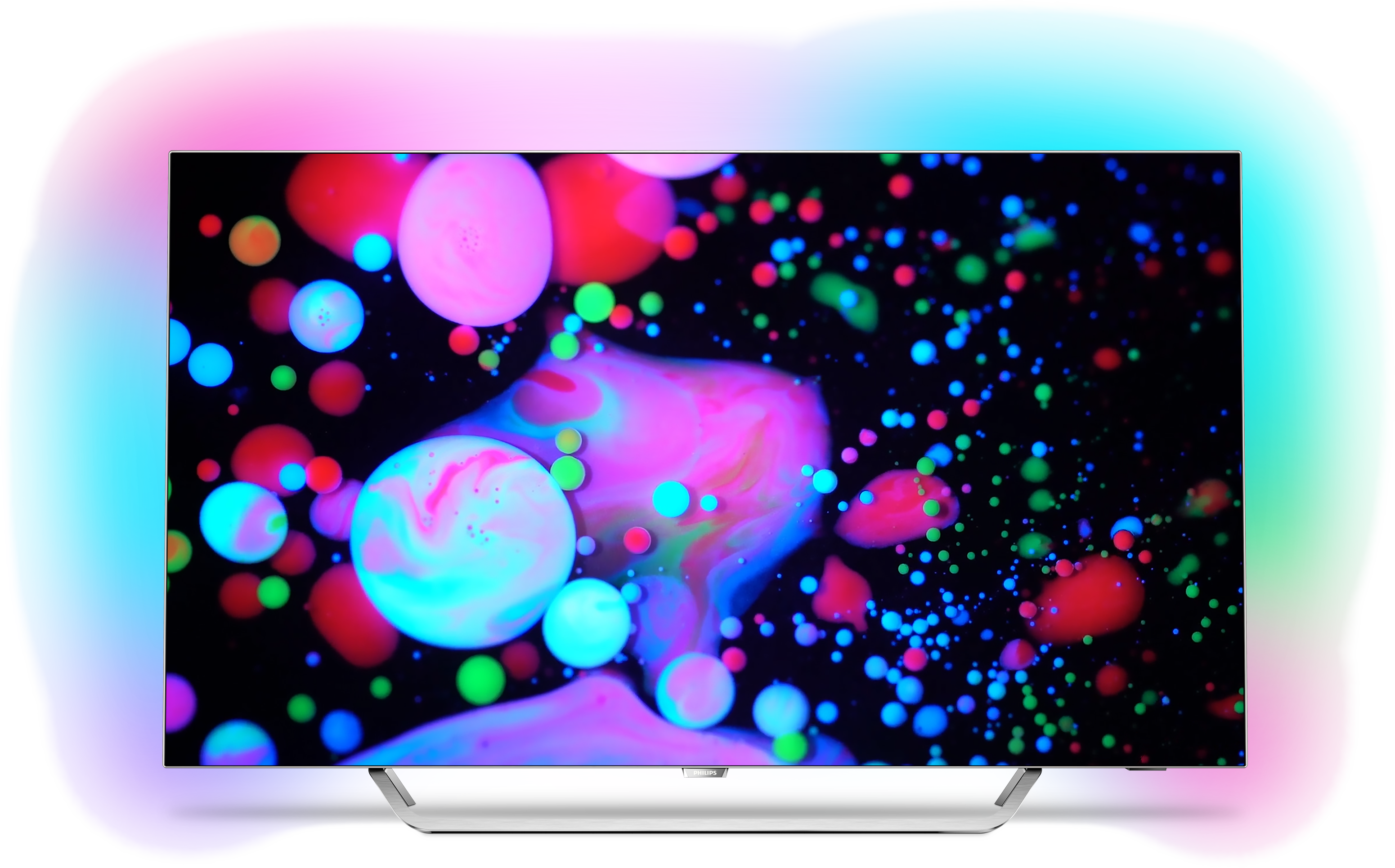 PHILIPS Fernseher OLED 55POS9002/12 Ultraflacher 4K OLED Smart TV powered by Android