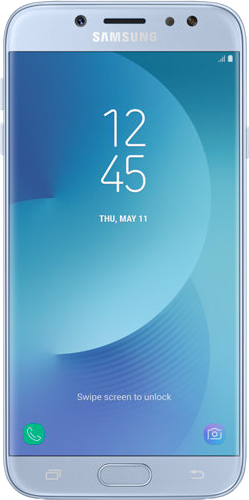 SAMSUNG Galaxy J7 (2017) Dual-SIM Doppelpack, schwarz + blau
