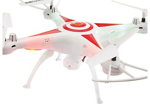 REVELL Quadcopter Go! Video Drohne, Weiß, Rot