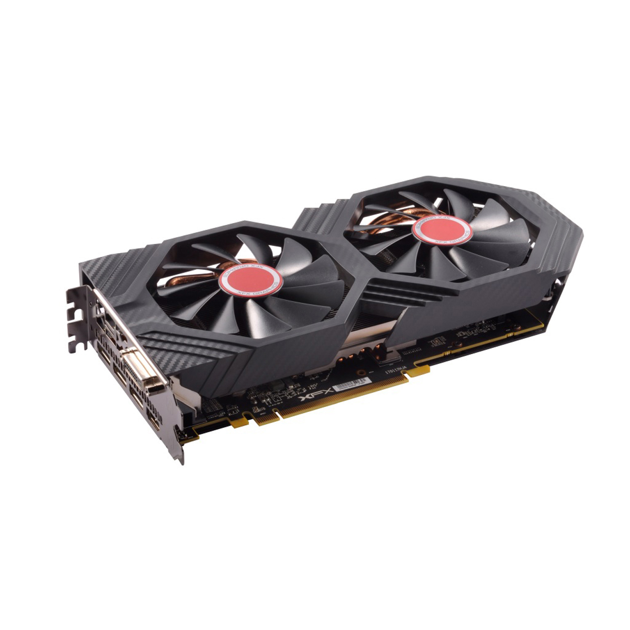 XFX Radeon RX 580 GTS Black Edition 8GB (RX-580P8DBD6) (AMD, Grafikkarte)