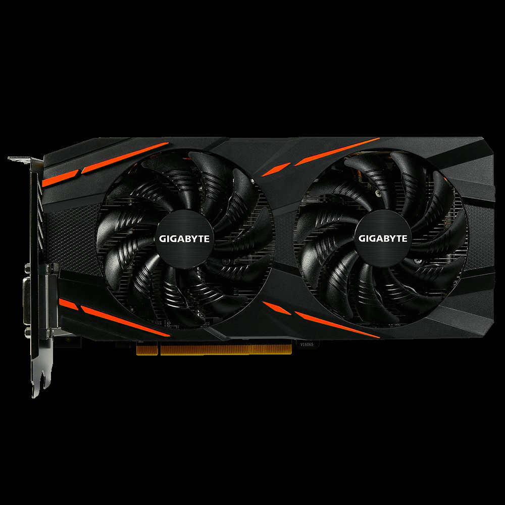GIGABYTE Radeon RX 580 Gaming 8 GB (GV-RX580GAMING-8GD) (AMD, Grafikkarte)