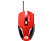 NACON nacon GM-105 - Rosso - Mouse gaming, cablato, 2400 dpi, Rosso