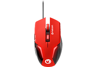 NACON GM-105 Gaming Maus, Rot