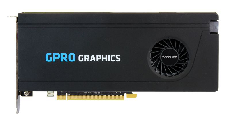 SAPPHIRE GPRO 8200 8GB (32261-00-21G) (AMD, Grafikkarte)