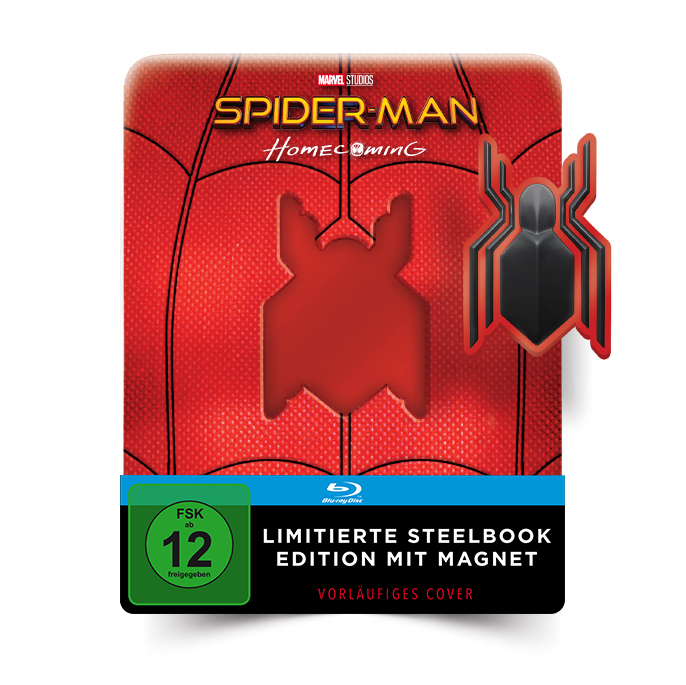 Spider-Man Homecoming (Magnet SteelBook) - Exklusiv Blu-ray