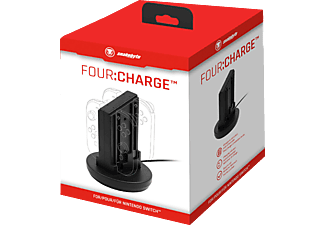 SNAKEBYTE Ladegerät Four:Charge für Nintendo Switch Joy Con