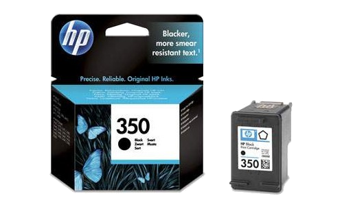 HP 350 fekete eredeti tintapatron (CB335EE)