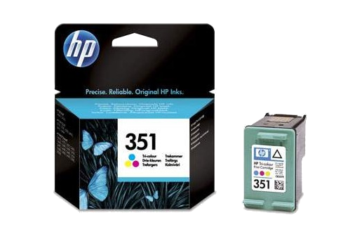 HP 351 háromszínű eredeti tintapatron (CB337EE)
