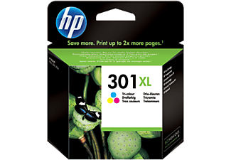 HP 301 háromszínű nagy kapacitású eredeti tintapatron (CH564EE)
