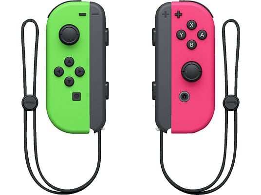 NINTENDO Switch Joy-Con - Contrôle de mouvement Joy-Con (Vert neon/pink neon)