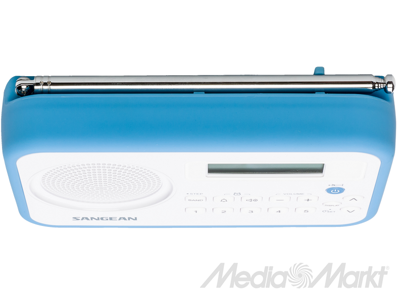 SANGEAN PR-D18W/B AM / FM-Sztereó szintézeres hordozható rádió (kék)