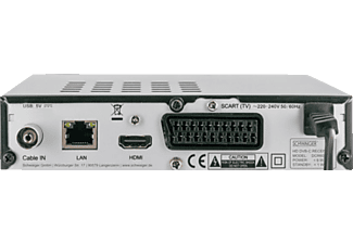 Schwaiger Dcr600hd Kabel Receiver Hdtv Dvb C Schwarz Kabel Receiver Kaufen Saturn