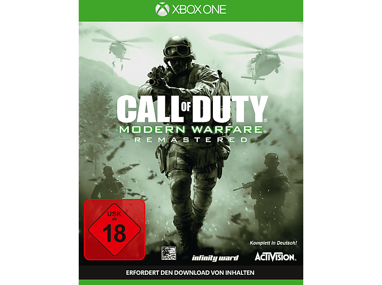 modern warfare remastered xbox one digital download
