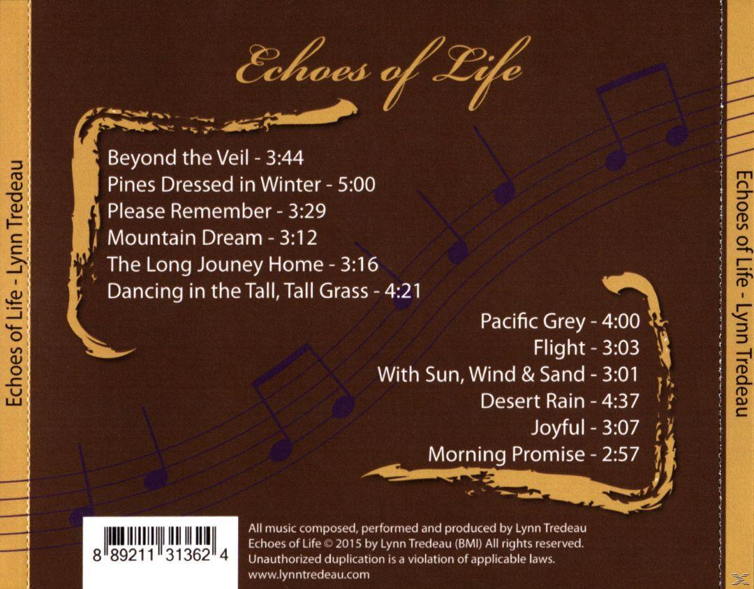 Lynn Tredeau - ECHOES OF LIFE  - (CD)