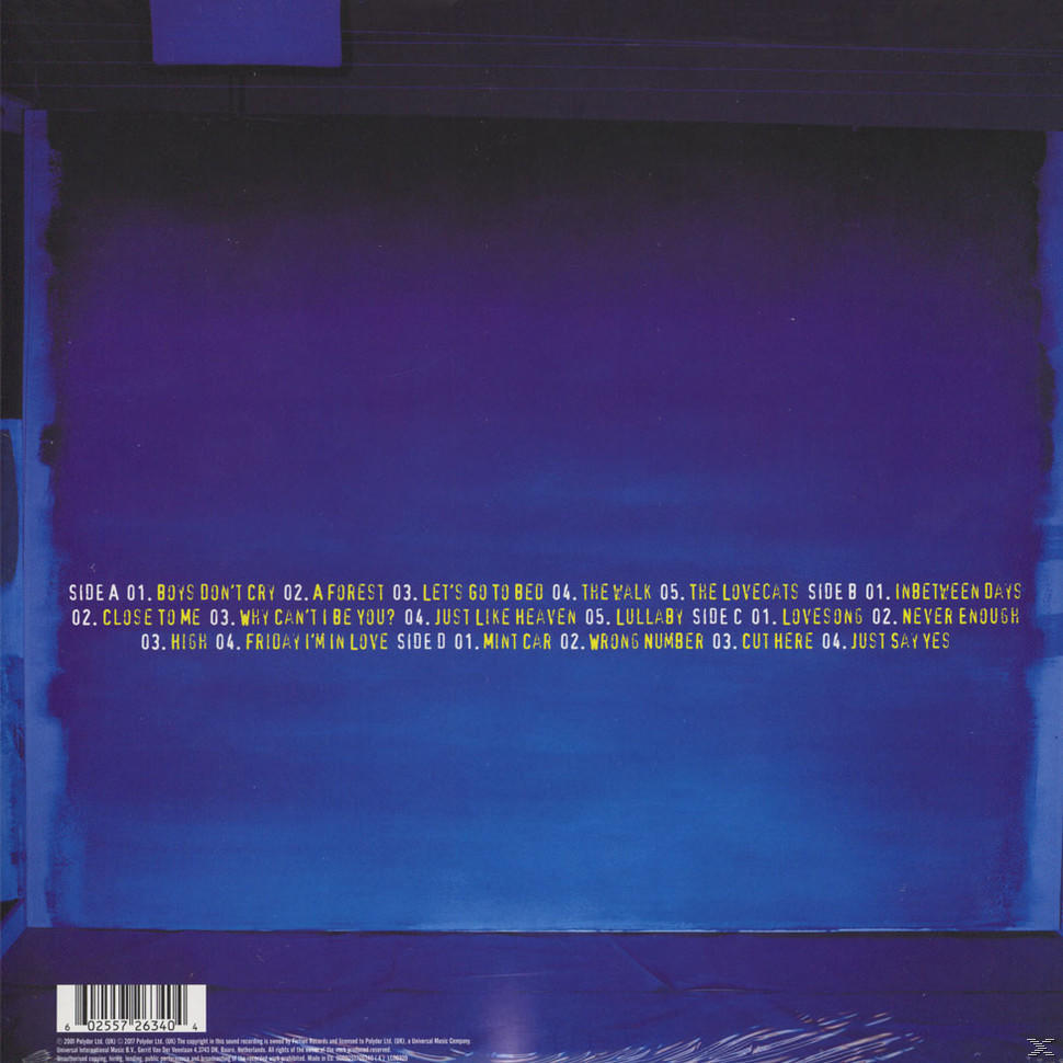 The Cure - Accoustic Hits LP