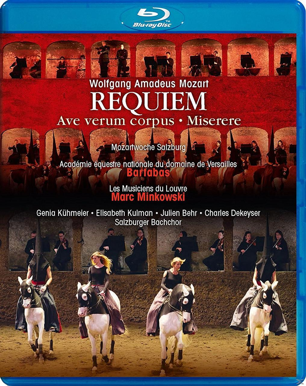 VARIOUS, Salzburger Bachchor, Académie Musiciens Versailles, de (Blu-ray) - Équestre Requiem Louvre Du Les 