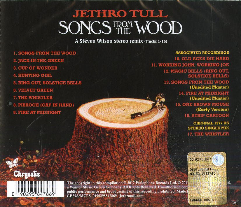 Jethro Tull - Songs From The Wood (40th Anniversary Edition)  - (CD)