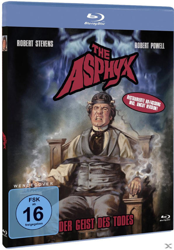 Blu-ray-Disc-Cover mit Filmplakat, das einen Mann in einem Stuhl zeigt.