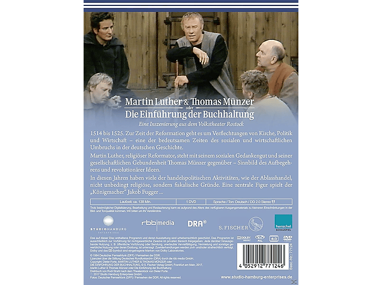Thumbnail - Martin Luther und Thomas Müntzer oder Die Einführung der Buchhaltung DVD