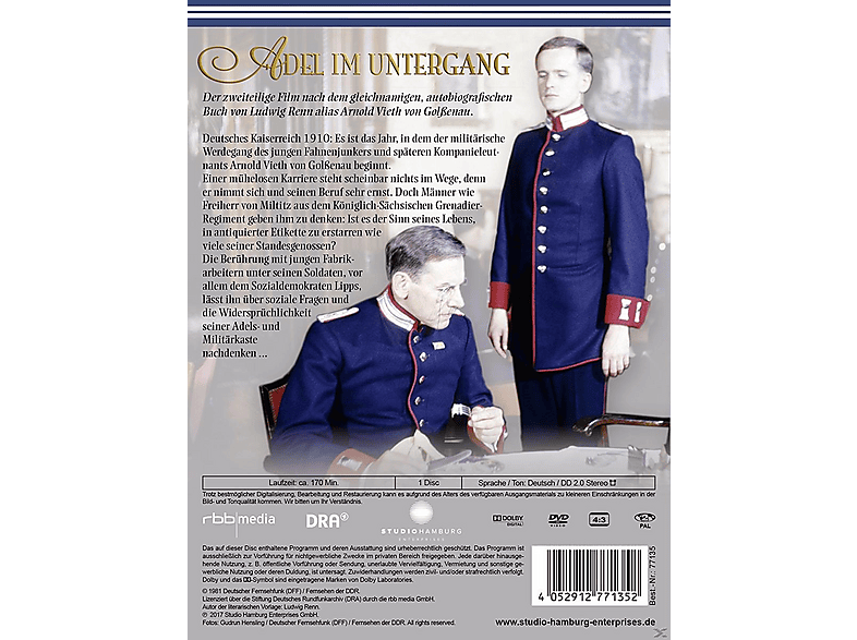 Thumbnail - Adel im Untergang DVD
