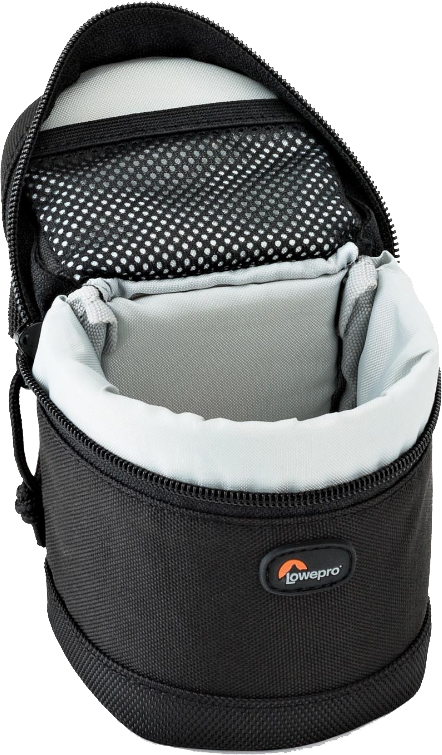 LOWEPRO Lens Case 7 x 8 cm Zwart