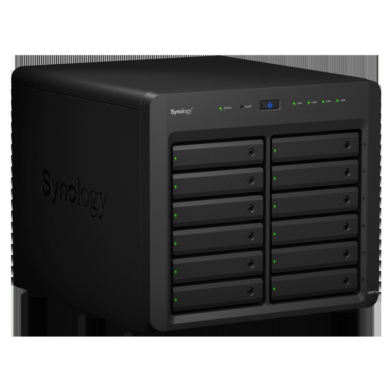 SYNOLOGY DS3617XS 12-Bay NAS Anzahl Festplattenschächte: 12 Schwarz}