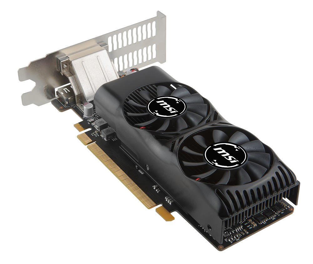 MSI GeForce® GTX 1050 2GT LP 2GB (V809-2410R) (NVIDIA, Grafikkarte)