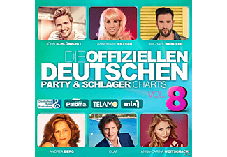 VARIOUS - Die offiziellen dt.Party & Schlager Charts Vol.8  - (CD)