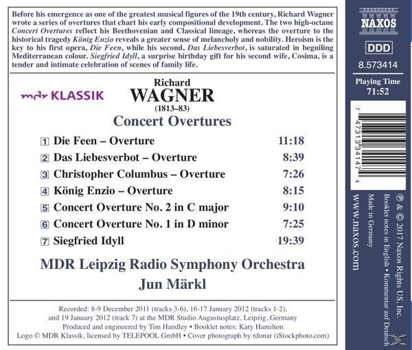 Jun/mdr Sinfonieorchester Märkl - Konzertouvertüren  - (CD)