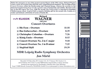 Jun/mdr Sinfonieorchester Märkl - Konzertouvertüren  - (CD)