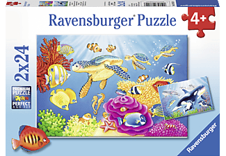 RAVENSBURGER Kunterbunte Unterwasserwelt Puzzle Mehrfarbig