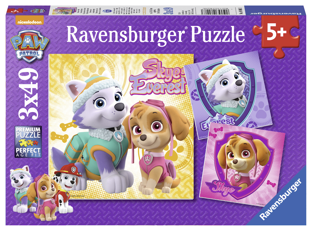 RAVENSBURGER Bezaubernde Hundemädchen Puzzle Mehrfarbig